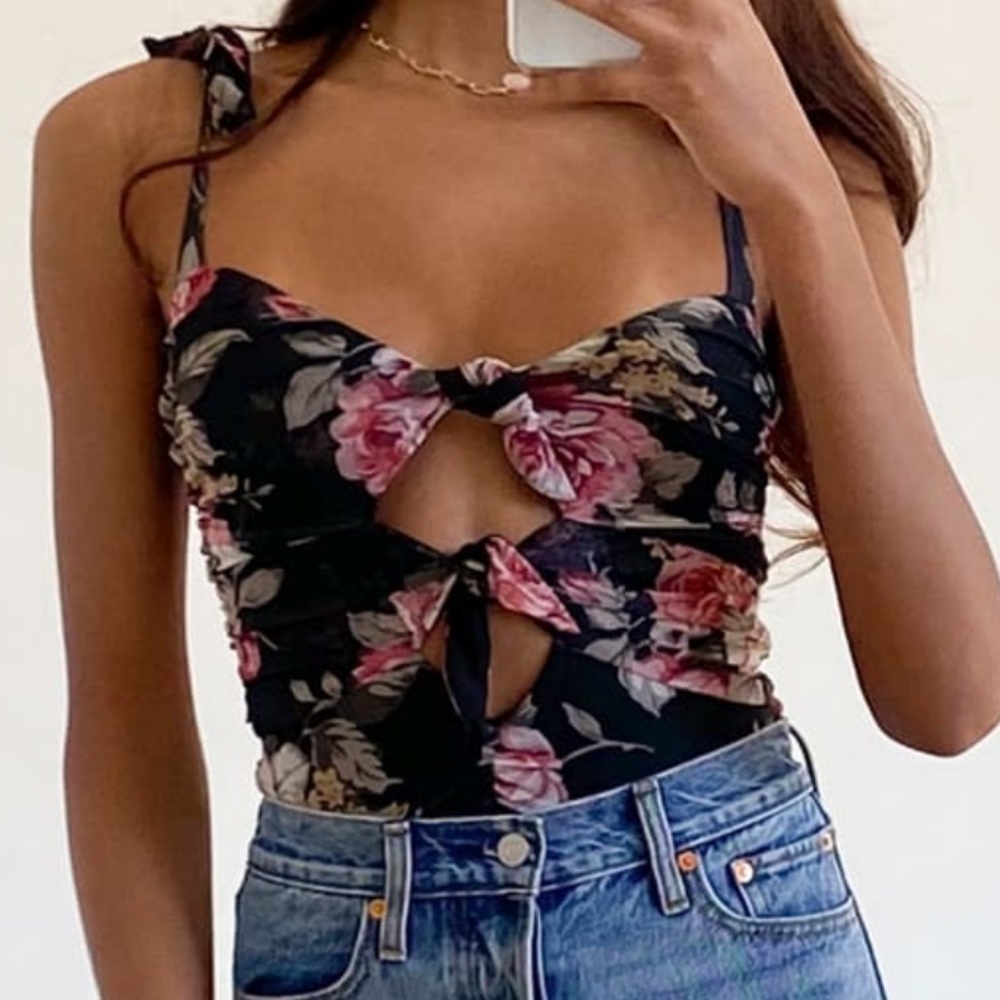 Tie Strap Bodysuit